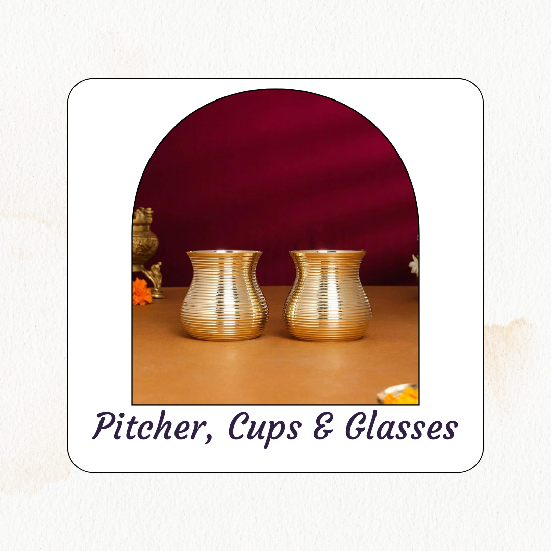 Pitcher, Cups & Glasses