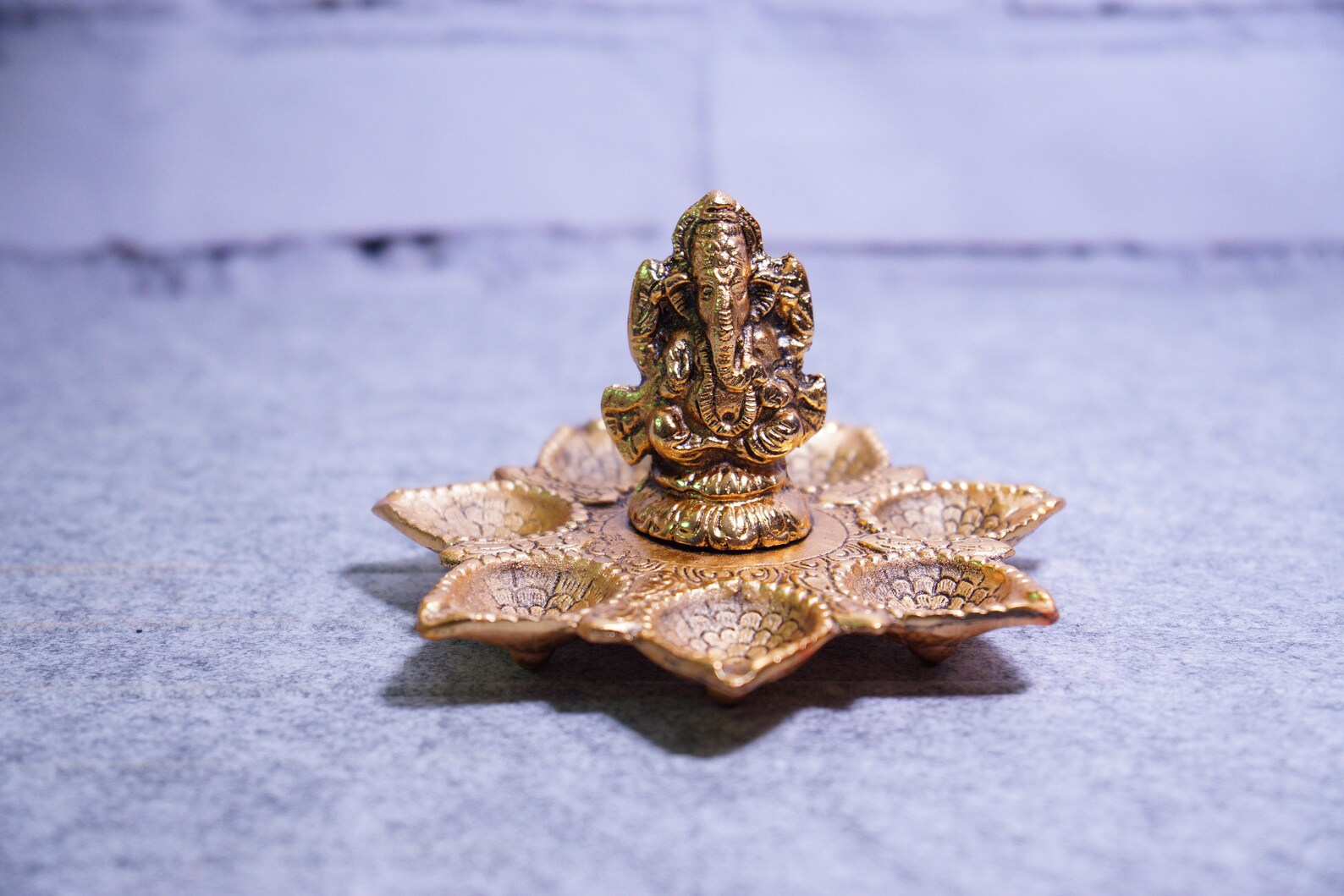 Ganesha Diya Set | multi lamp oil Diya
