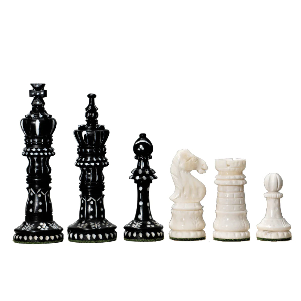 Pièces d’échecs de la série King Cross uniquement/jeu d’échecs géant sculpté à la main