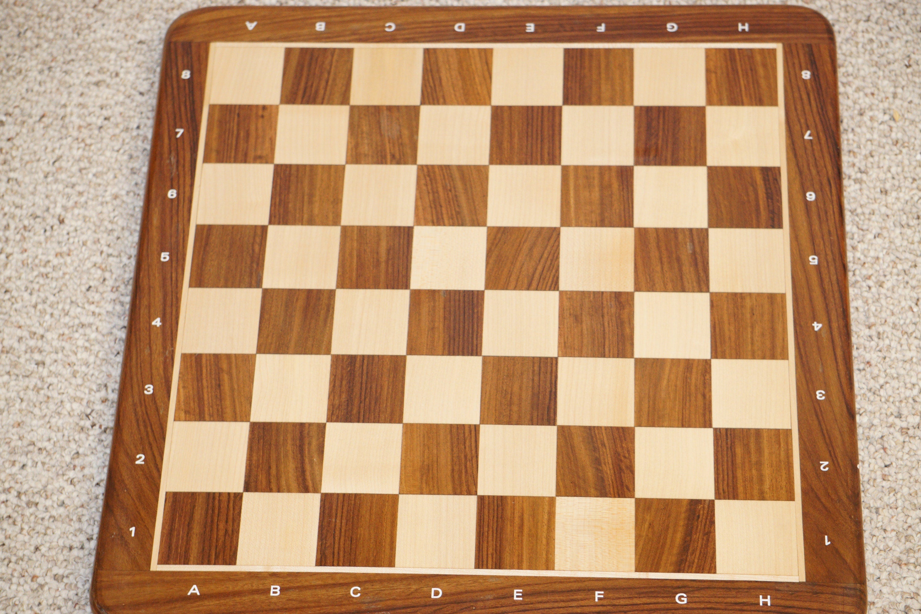 Handmade Tournament Wooden Chess Board made with Sheesham Wood