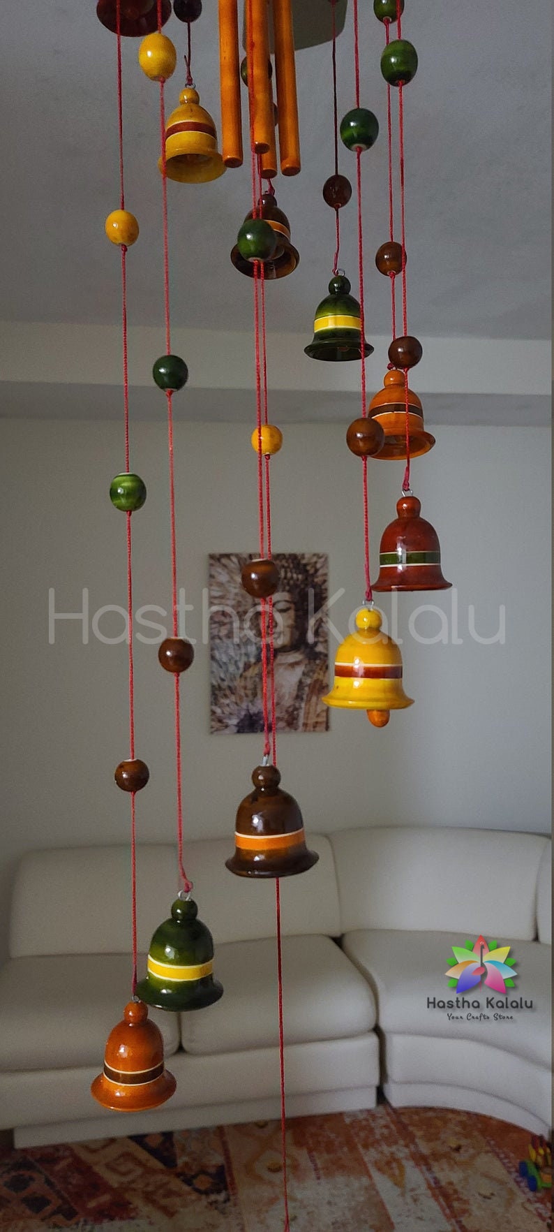 Artistic and calming sound making Wind Chime