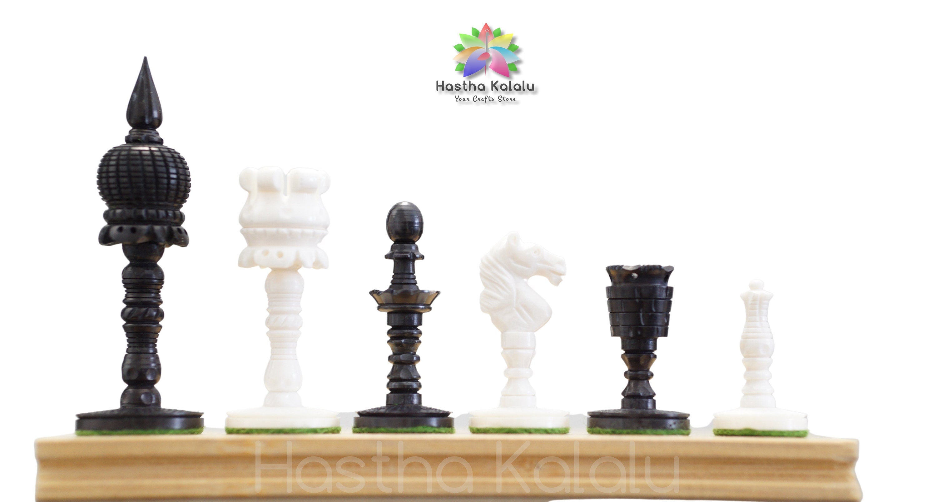 Série anglaise artistique Camel Bone pré-Staunton, jeu d'échecs vintage de collectionneur d'échecs