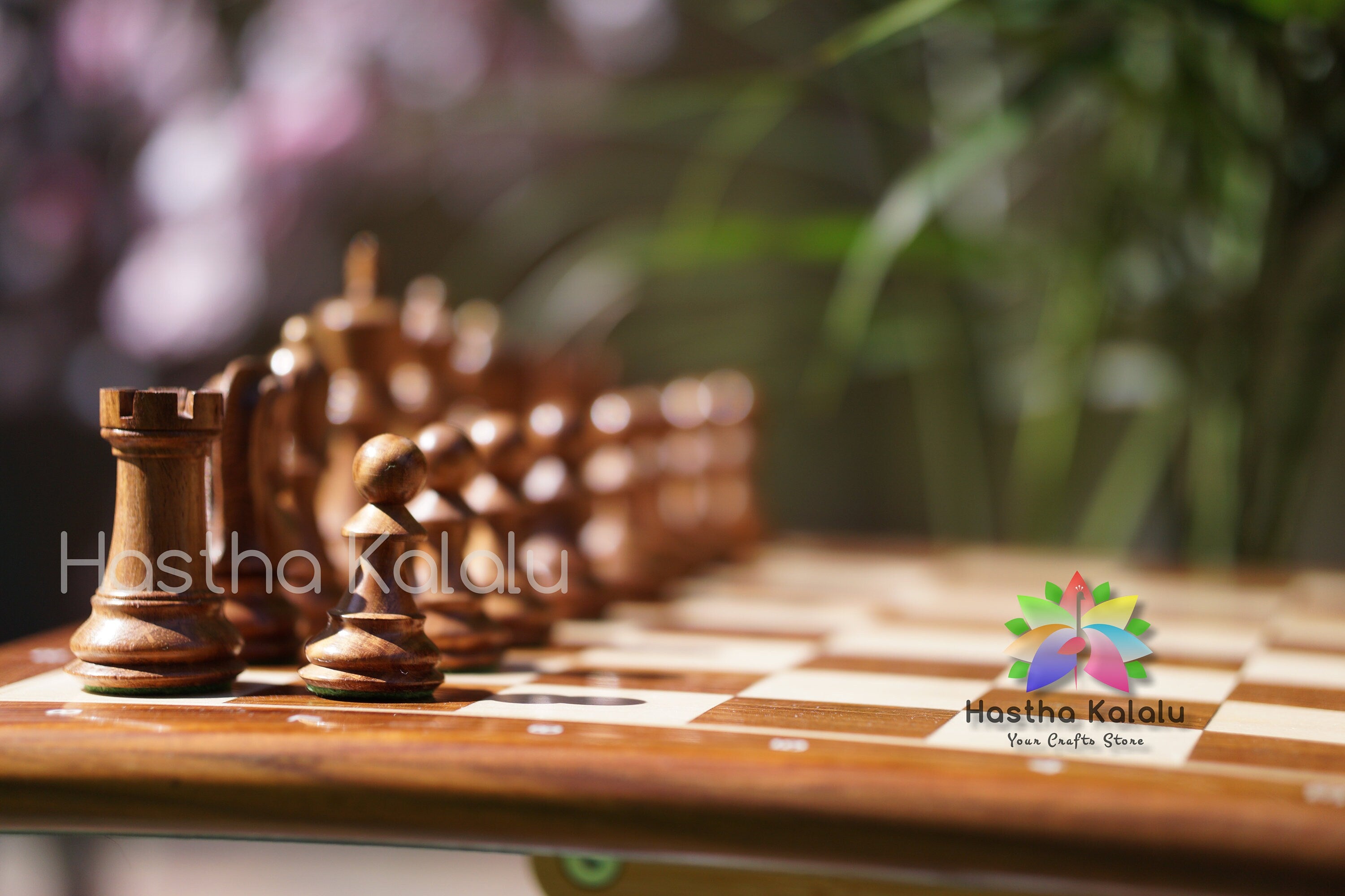 Combo Chess Set | 1950 Reproduced Zagreb Chess Pieces in Rosewood with Rosewood Board