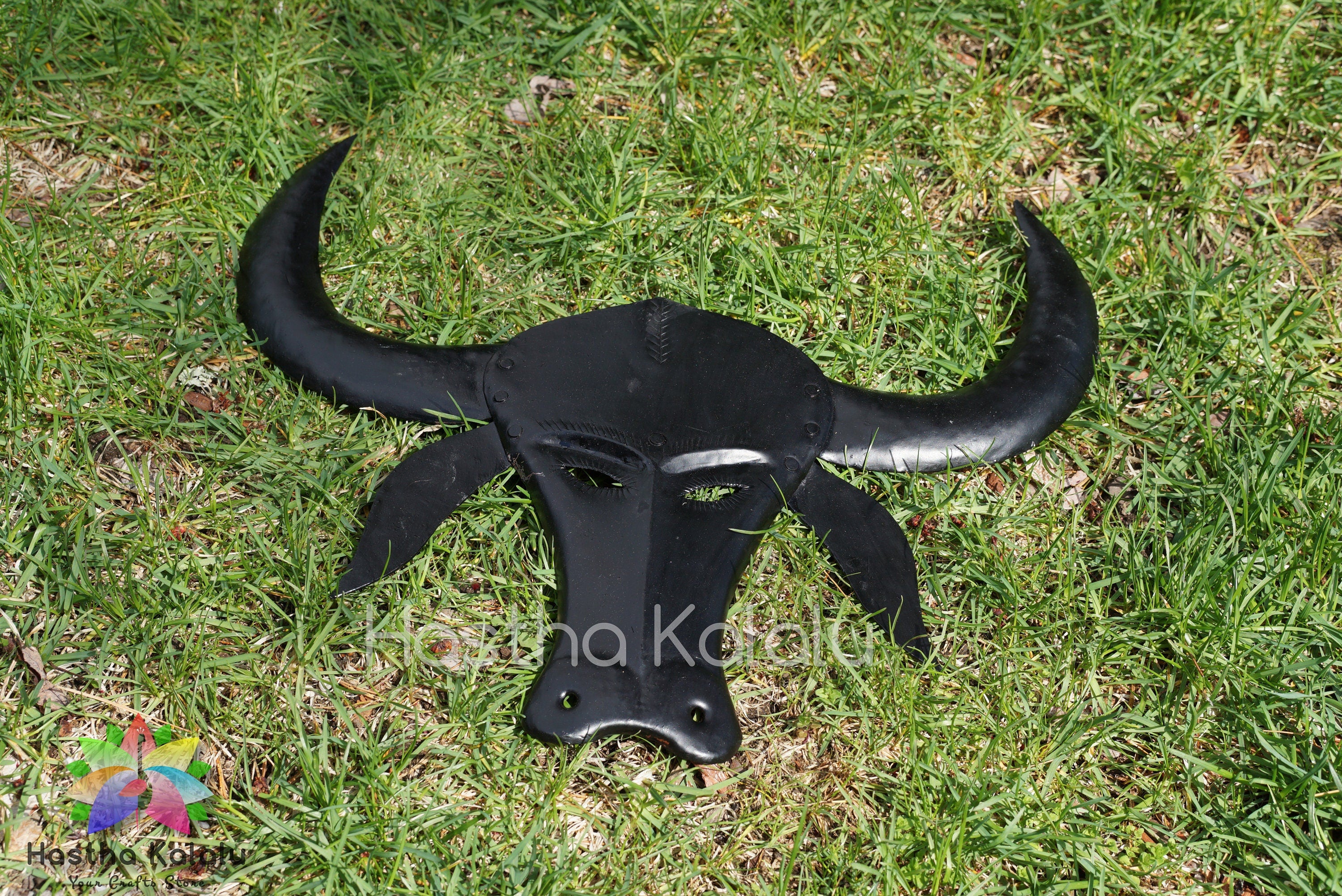 Wrought Iron Bull Mask