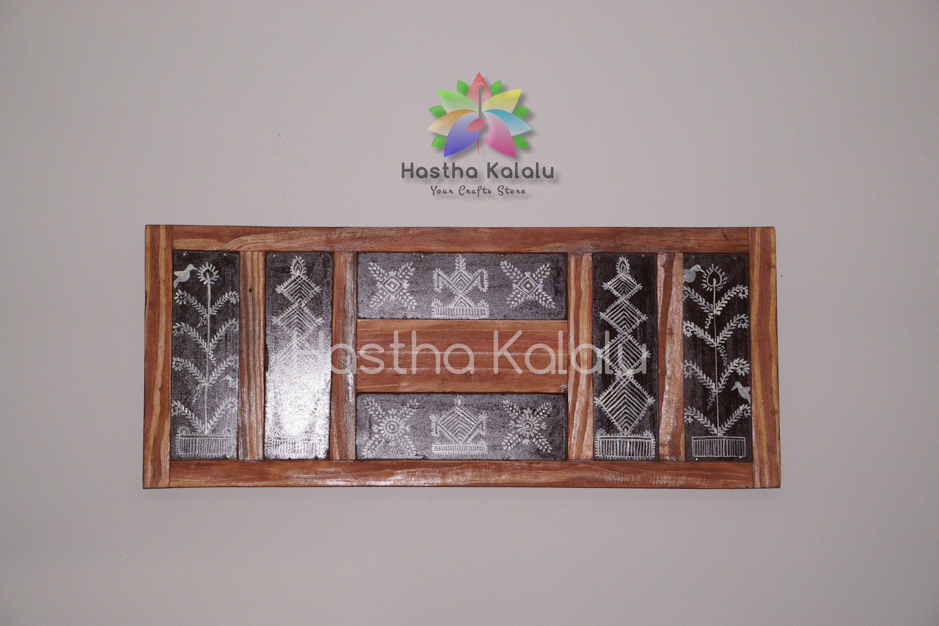 Wooden Painted Wall hanging