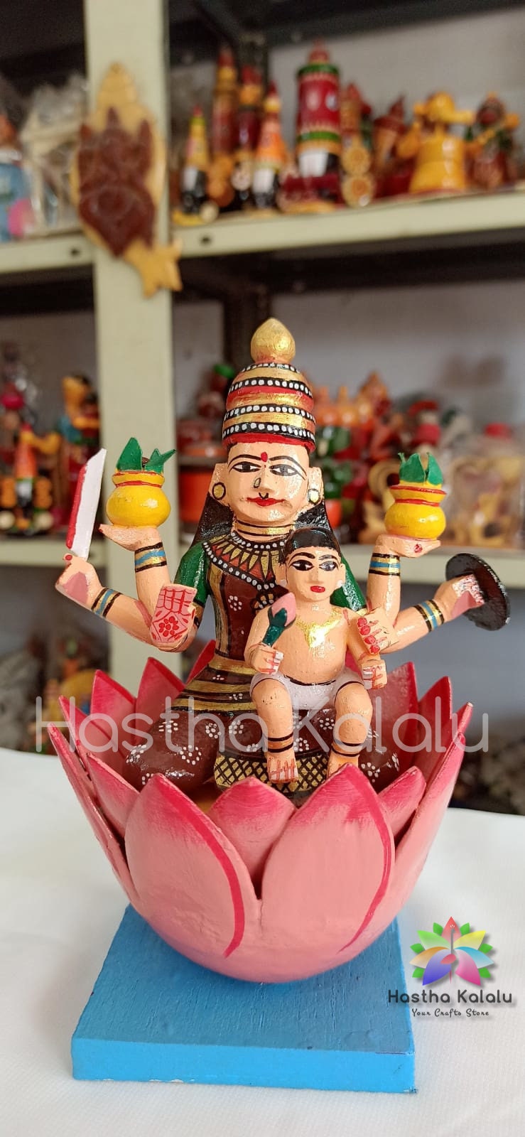 Ashta Lakshmi Idols for Varalaxmi Vratham or Golu