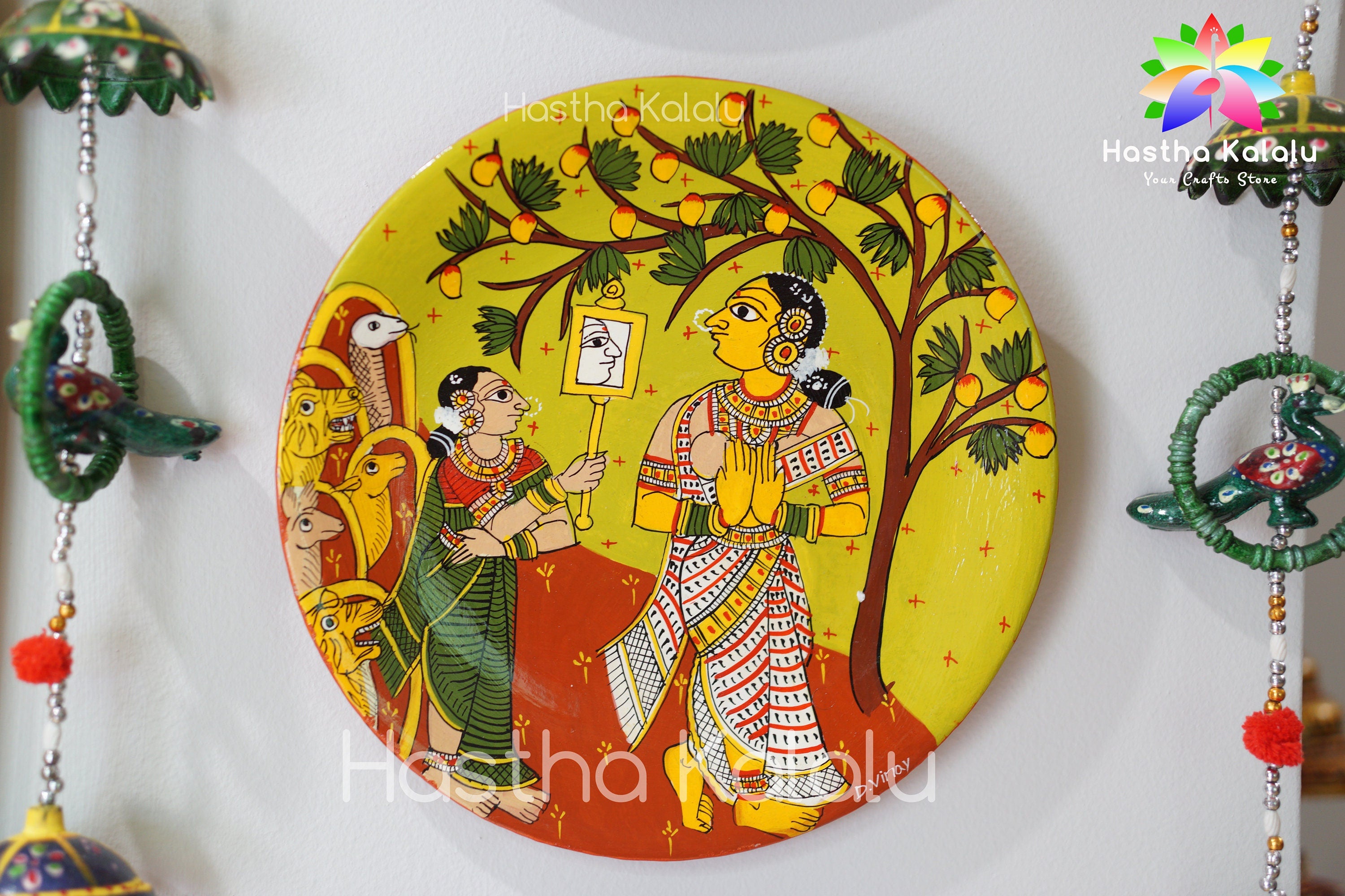 Queen and Maid Melamine Plate