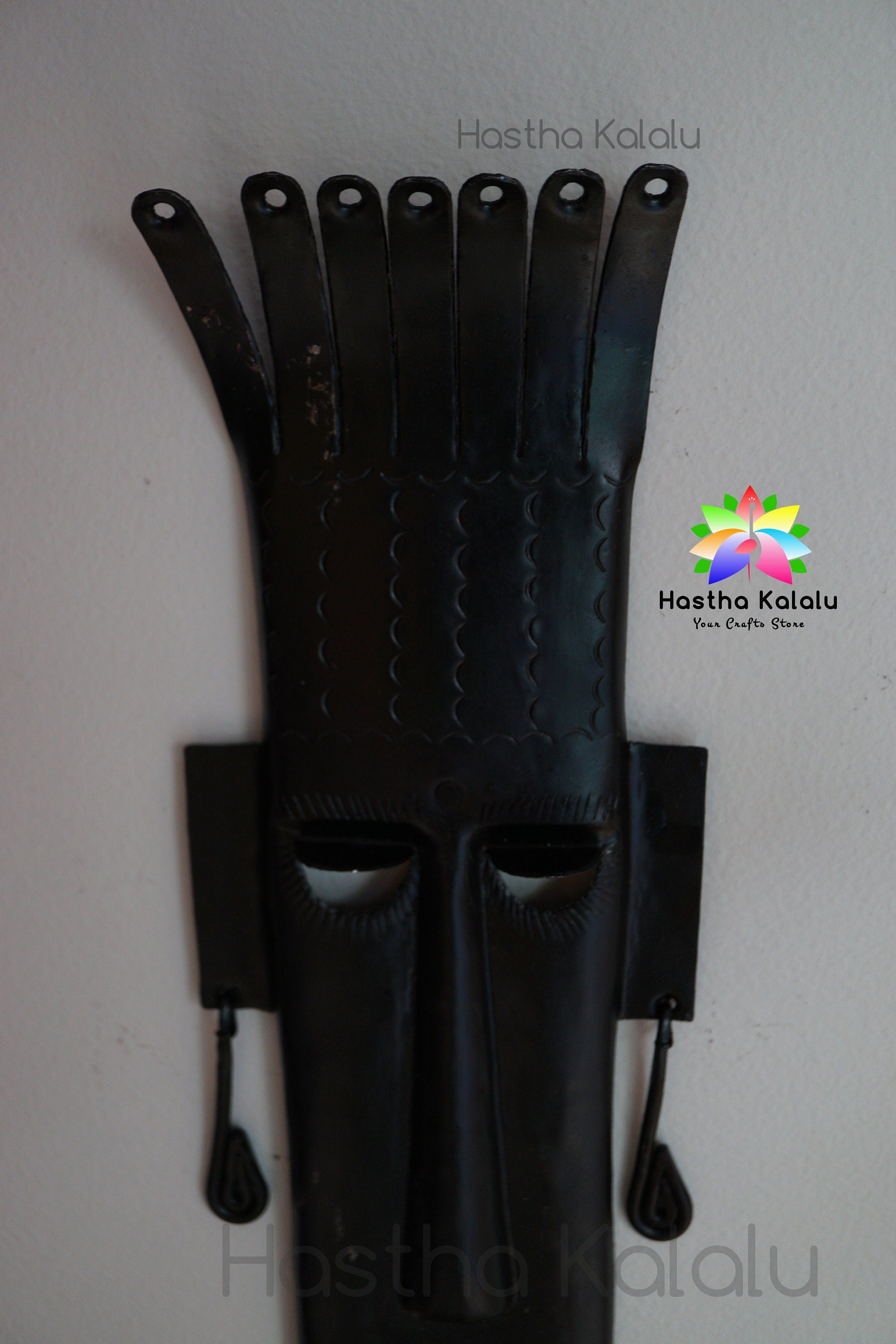 Wrought Iron Tribal mask