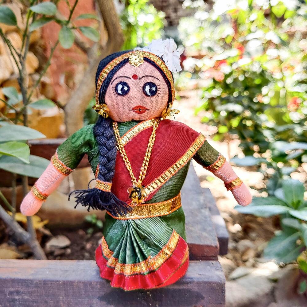 Handmade Stuffed Dolls of Indian Danceforms | Kathak | Bharata Natyam| Mohini Aattam | Odishi