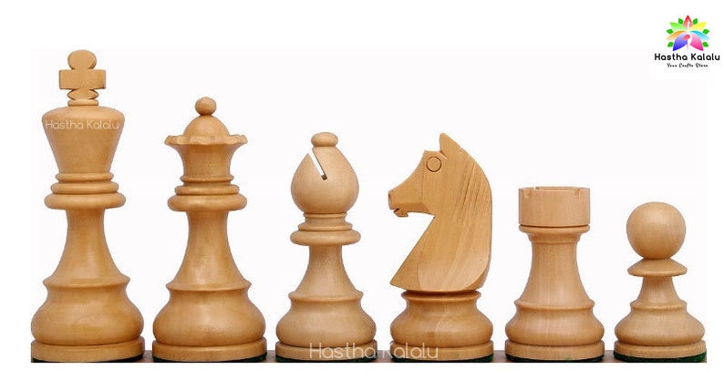 Staunton Style Tournament Series, German Knight Chess Pieces