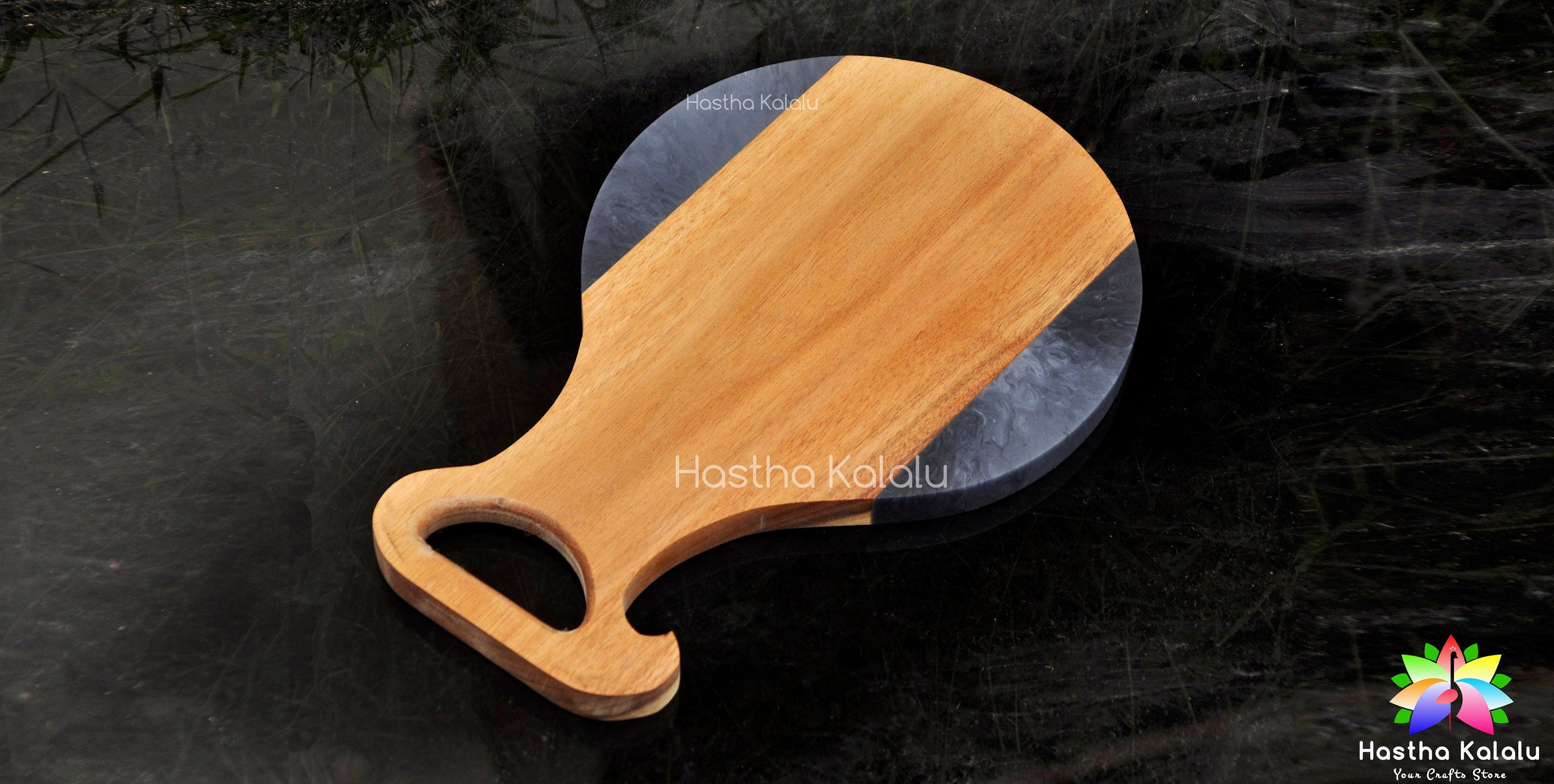 Epoxy Serving Wooden Pizza Trays (Made to Order)